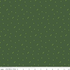 1/4 Yard 9×42 Riley Blake “Seasonal Basics” Trees Green Christmas Quilt Cotton