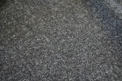 Tweed material by the metre or yard in plain charcoal/dark grey gray