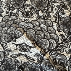 Joann Fabrics Jersey Knit Black And White Fabric 3 Yards By 54 Inches