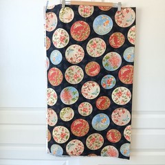 Marcus Fabrics Faye Burgos Japanese Temari Circles Cotton Fabric 35″ x 44″
