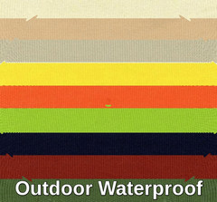 Outdoor Upholstery Waterproof outdoor Soft Solid Canvas fabric 60″ BTY