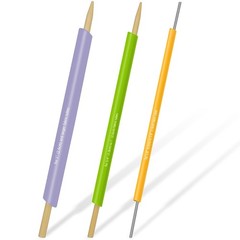 Quick Turn Fabric Set, 3pcs Assorted Sizes Tube Turners for Sewing Threading …