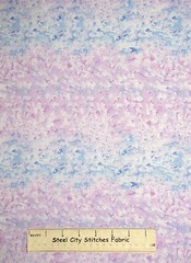 Abstract Ombre Blue Purple Tonal Fabric By the Yard Cotton RJR #2311 Mari