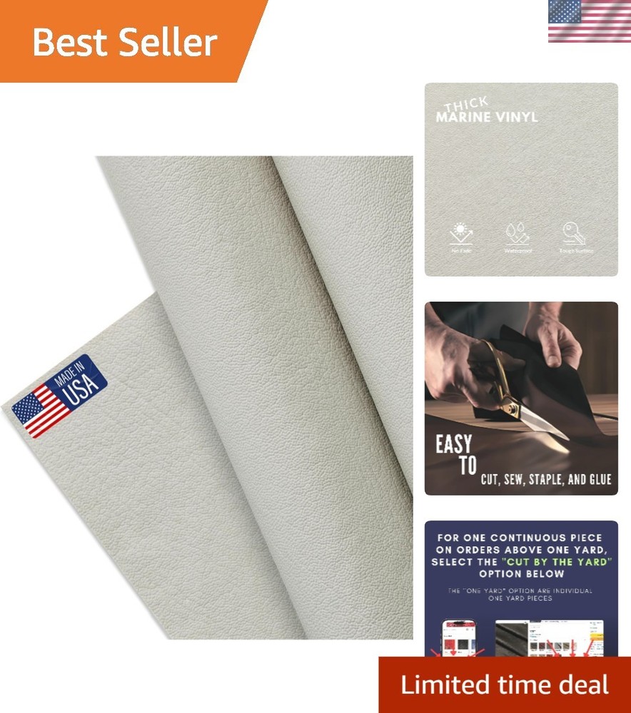 Durable 54 Inch Marine Grade Vinyl Fabric – Easy to Use & Water-Resistant