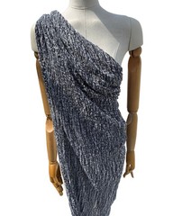 Linen Fabric By 2 Yards, Organic Cotton Fabric, Textured Handloom Semi-Sheer