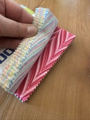 Lot Of 4 Benartex Sampler Dori 42 5×5 Pieces 100% Cotton Fabric Bundle