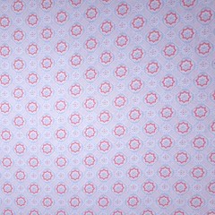 Blue Coral Mosaic Tile Diamond Print Cotton Fabric 58″ By The Yard