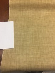 Linen Style P Kaufmann lena Plaid Tumeric Fabric By the yard