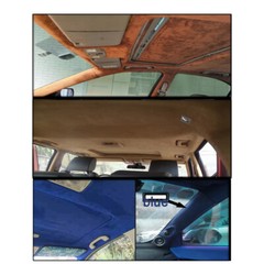 Headliner Fabric Suede with Foam-Backed Roof & Panel Lining Upholstery Renew