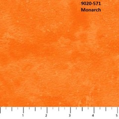 Toscana Mottled Tonal Cotton Quilt fabric Northcott 9020-590 Tangerine Orange
