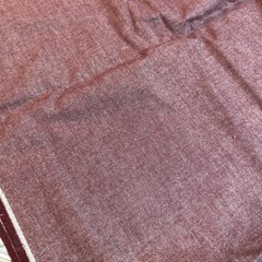 Burgundy Heathered Upholstry Fabric 4.25 Yards x 44″ Wide Soft Brushed Cotton