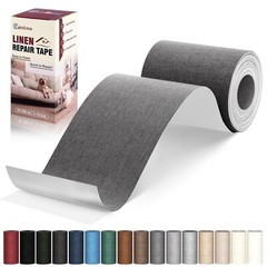 Linen Repair Tape 4×79 inch, Self Adhesive Linen Fabric Patches-16 colors
