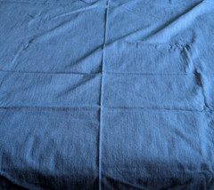 Stretch Denim Fabric INDIGO BLUE Solid 12oz Cotton & Polyester 54″W x 2⅔ Yards