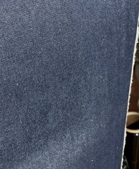 USA MADE DARK INDIGO DENIM 10 ozs RING SPUN 100% COTTON FABRIC 60″ WIDE BY YARD