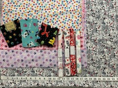 Fun!! Lot of 11 Various DOG Theme Print Cotton Fabrics – NEW