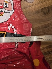 Heavy Vinyl Holiday Seat Taiwan Sold As Is, Parts, Display Or Crafting Material