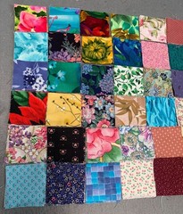 Fabric Squares Precut 2″ Pack 168 Pieces Floral Patterns Quilting Sewing Craft