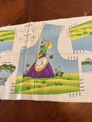 MMFab Inc Fairy Tale Frogs Jumper Top Fabric Panel Size 2, 4, 6, 8