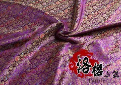 Ancient Costume Silk Satin Sewing Fabric Chinese Dress Baby Clothes Kimono Cos