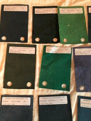 LEATHERCRAFT 17 pieces 4 x 6″ Leather Swatch Samples