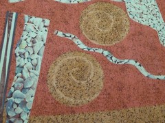 Texoprint Netherlands Abstract Collage Retro Feel Rocks Mottled Geometric Swirls