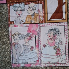 Senior Prom Loralie Harris Designs Fancy Formal Wear Caricature Ball Gown CUT