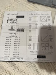 Grunge Black 10 In Charm Pack 20 Pieces