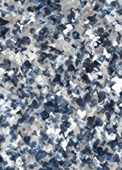 1yard X 1.4meter Abstract Geometric Poplin Soft Viscose Fabric For Clothing
