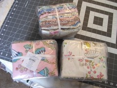 Westminster Fibers Fat Quarter Bundle Pinks Blues Multi colored Lifestyle Prod.