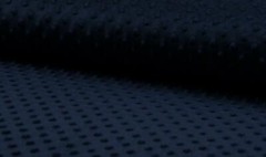 Luxury Supersoft DIMPLE Cuddle Soft Fleece Fabric Material – NAVY