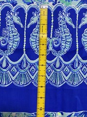 Lilly Pulitzer Dobby Cotton Fabric Seeing Double Engineered 42″ X 54″