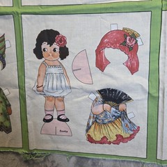 Paper Dolls 8 Characters By Sibling Arts Studio For Newcastle Fabric
