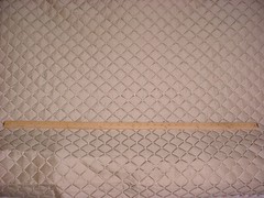 2-1/4Y Kravet 25865 Metallic Brass Gold Silk Lattice Matelasse Upholstery Fabric