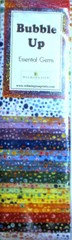 Bubble Up Splat Dots Fabric Multicolor 24 Strips – 2.5″X44″ Cotton Wilmington