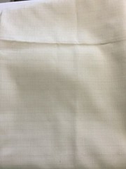 Home Decor Linen Like Slub Tablecloth Fabric 54/55 W Off white Ivory Cream Heavy