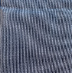 Richloom John Wolf Ticking Stripe Denim Blue Periwinkle Cotton PolyBlend 40”x28”