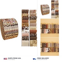 Phantomon Jelly Roll Fabric 40 Strip Assorted Bundle Precut Cotton Quilting S…