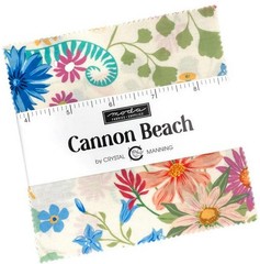 Moda CANNON BEACH Charm Pack 100% Cotton 5-inch Precut Fabric Squares (42 pcs)