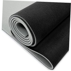 Graphene Auto Headliner Fabric with Foam Backing – Cooling & 120″L×60″W Black