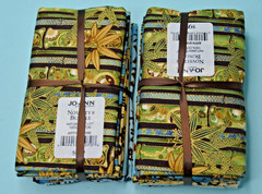 TWO Jo-Ann Fat Quarter bundles of 5 – Oriental influence