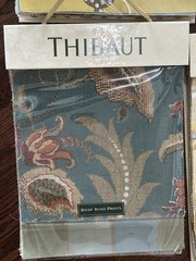 Thibaut Large Fabric Swatch Sample Book 18” x 13” Beautiful Prints! YOU PICK!