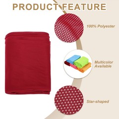 62″ Stretch Backpack Pocket Knit Fabric, Bright Red 3 Yards