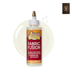 Fabric Fusion Glue 4 oz, Permanent and Washable Adhesive, No-Sew Fabric Glue …