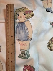 Windham Fabrics Presents Paper Dolls #28117 2 pieces dolls and dresses