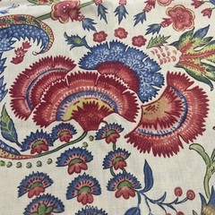 P/K Lifestyles Williamsburg Upholstery Samples 6 Large 27” x 26”Mixed Colors