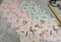 Quilt Fabric Lot Marvel Superhero Blocks + Novelty Prints – Precut Cotton Pieces