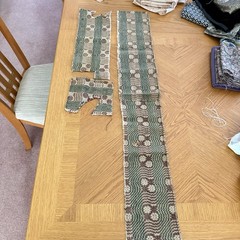 Vintage Upholstery Fabric Scrap Lot 4.5 lbs Tapestry Brocade Floral Swatches