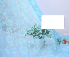 Lace fabric 50cm*150CM Rose flower Clothing/Curtain/Mosquito net/HomeTextile DIY