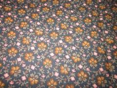 F7237, Rare vintage, Judie Rothermel, 13 x 36 inches, calico flowers.