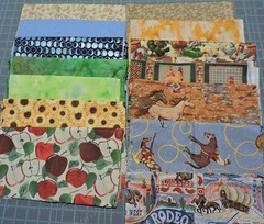 14 – 100% Cotton 1/2 Yard Pieces -Total 7 Yards Various Colors and Prints (C)